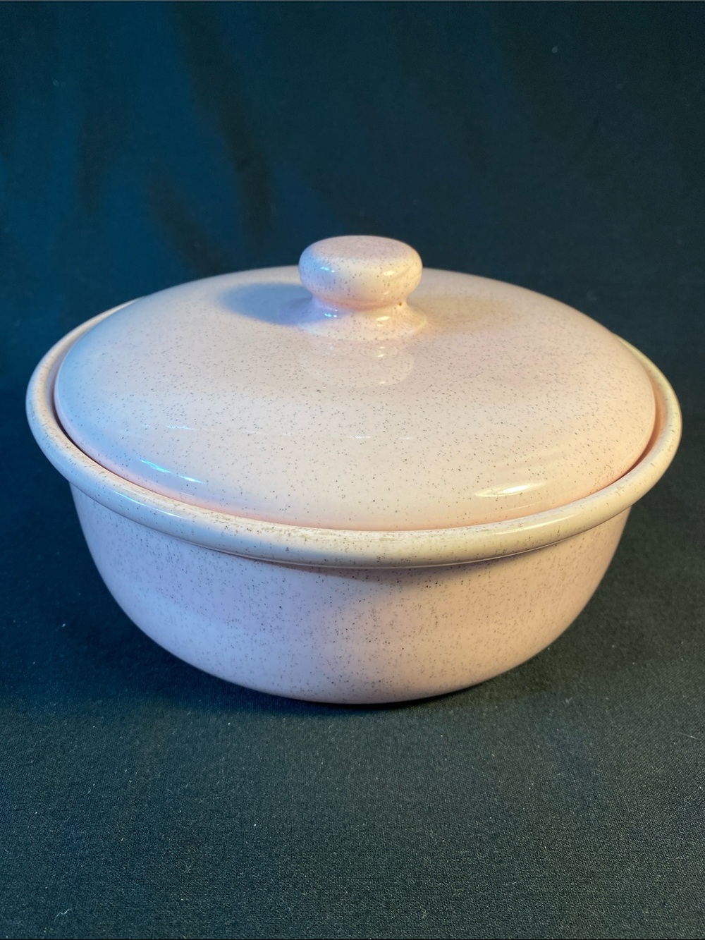 Bauer Pink Speckleware Casserole Dish